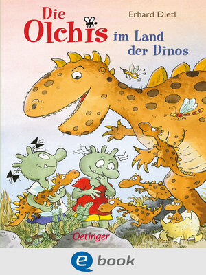 cover image of Die Olchis im Land der Dinos